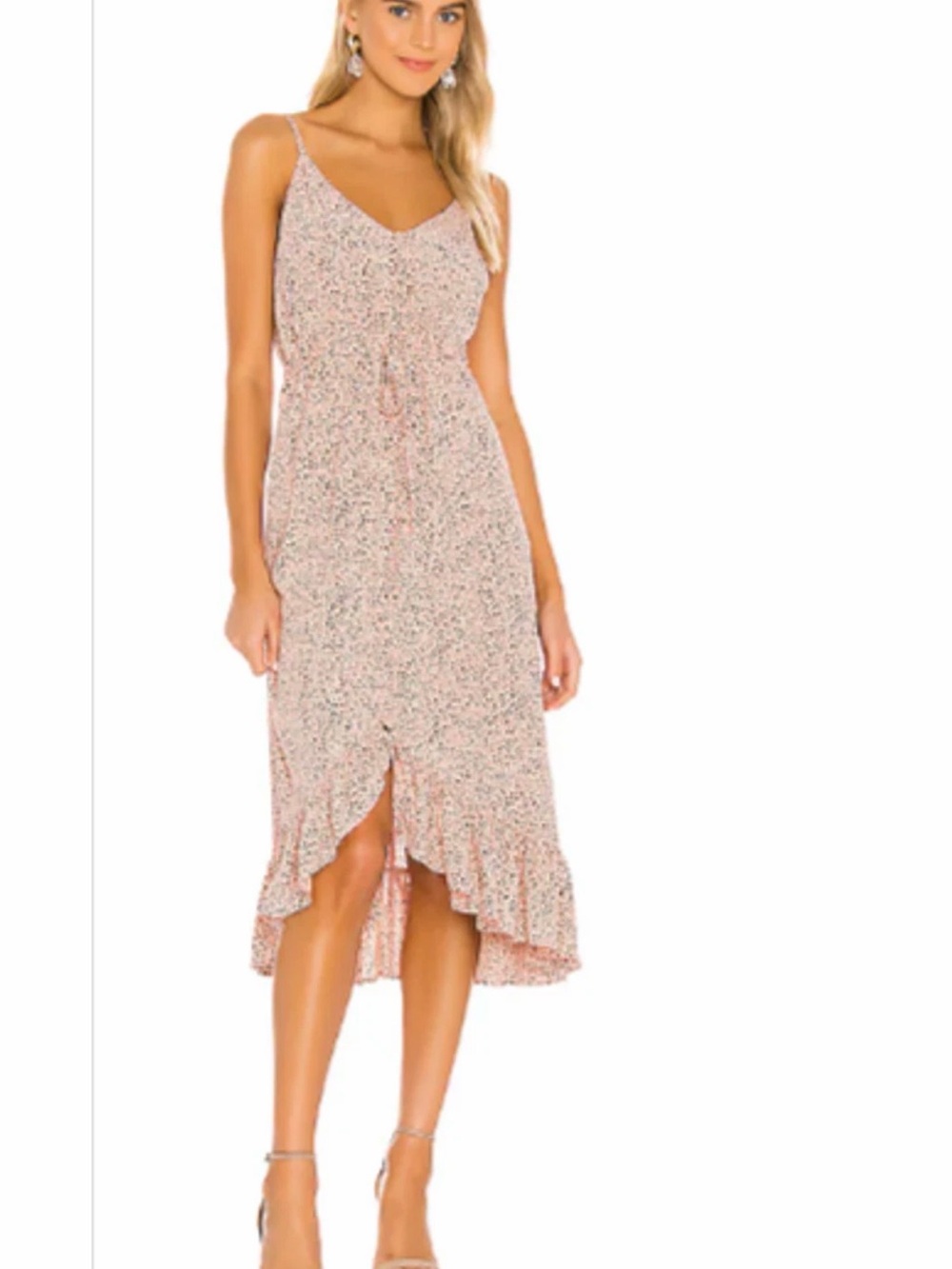 Rails Frida Dress, XS Wild Daisies Floral Print New/NWOT Midi Dress